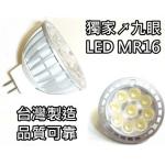 己售完【台灣頂級-9眼設計】LED MR16 燈泡(4W)↗高演色性↗完全取代鹵素燈炮↗真正台灣製造最殺價(Key:億光LED,飛利浦LED,歐司朗LED)